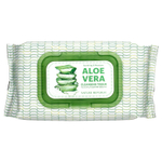 Nature Republic, успокаивающее и увлажняющее алоэ вера, очищающая салфетка, 80 шт.