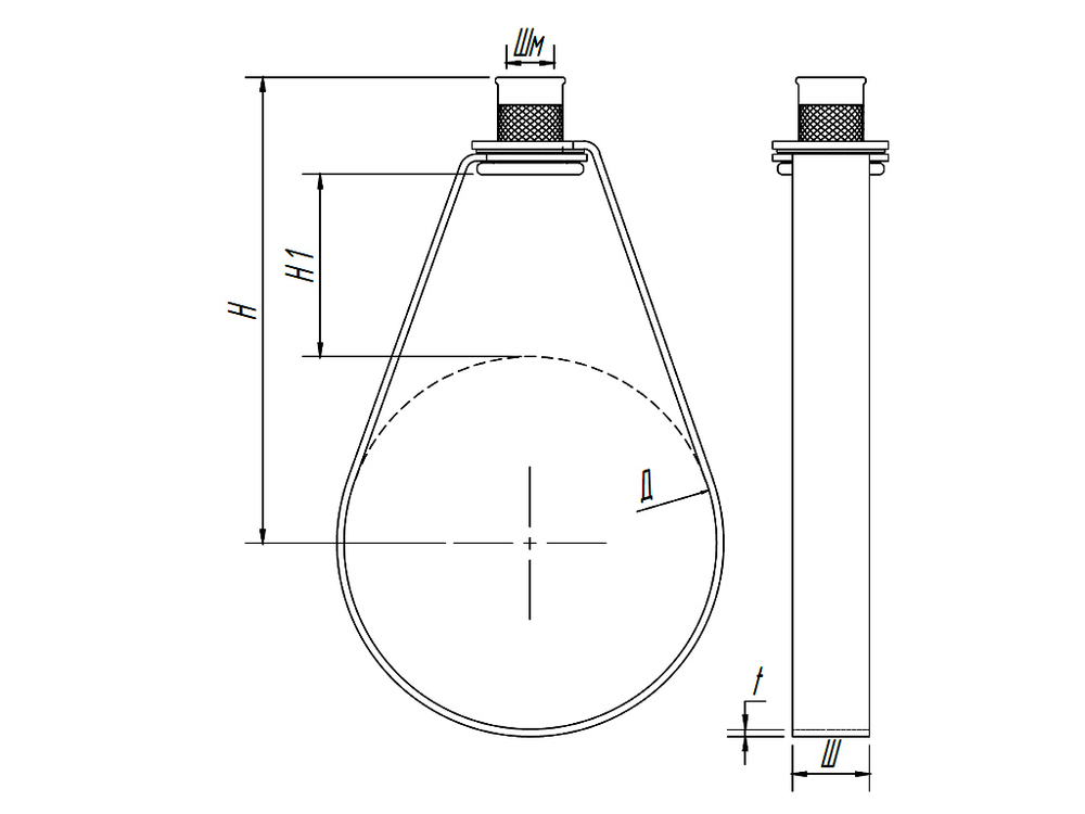 ТМС СК Спринклерный хомут M10 3" - DN80