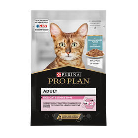 Про План Delicate Океаническая Рыбка в соусе 85гр.