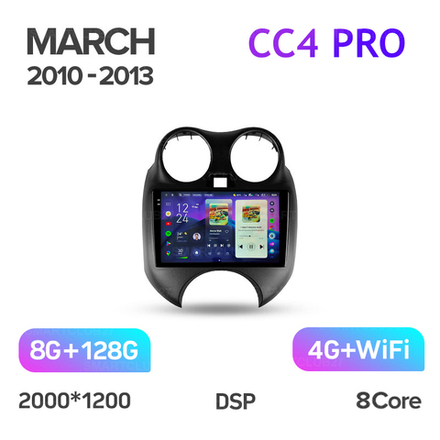 Teyes CC4 Pro 9" для Nissan March 2010-2013