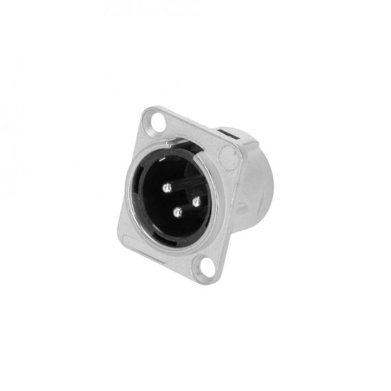 Adam Hall K3PXM3 - разъем XLR (M), 3-pin, тип D, панельный