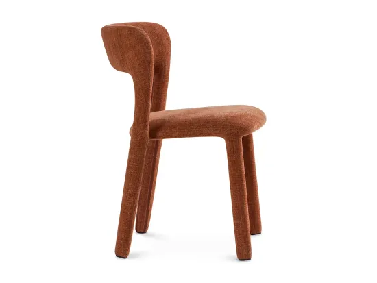 Стул Rihom шенилл терракотовый
