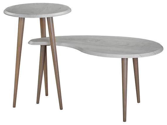 Стол журнальный BeautyStyle 19 дуб дымчатый/шимо