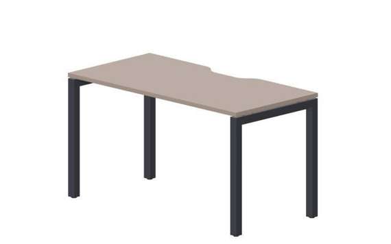 стол Polo 1380х680х750мм (с эргономичным вырезом)