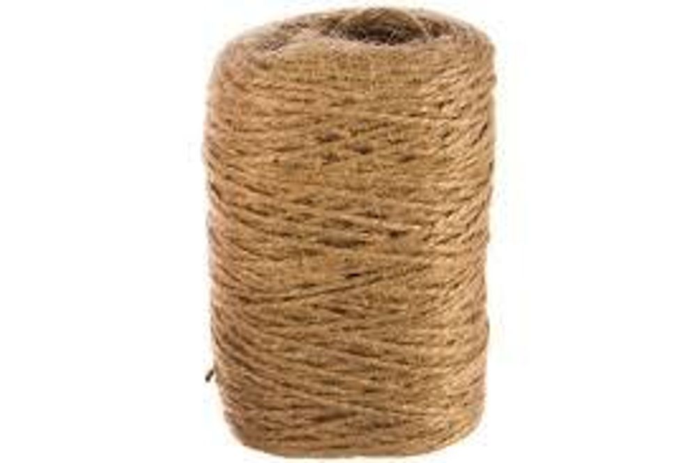 Веревка-шпагат джутовый 110гр (35шт)