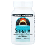 Source Naturals, Селениум, 200 мкг, 120 таблеток