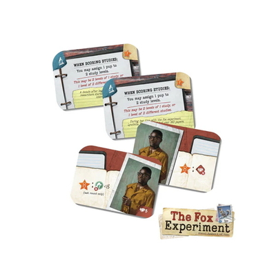 The Fox Experiment. Patron and Science Promo Cards