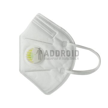 Защитная маска / респиратор KN95 с клапоном