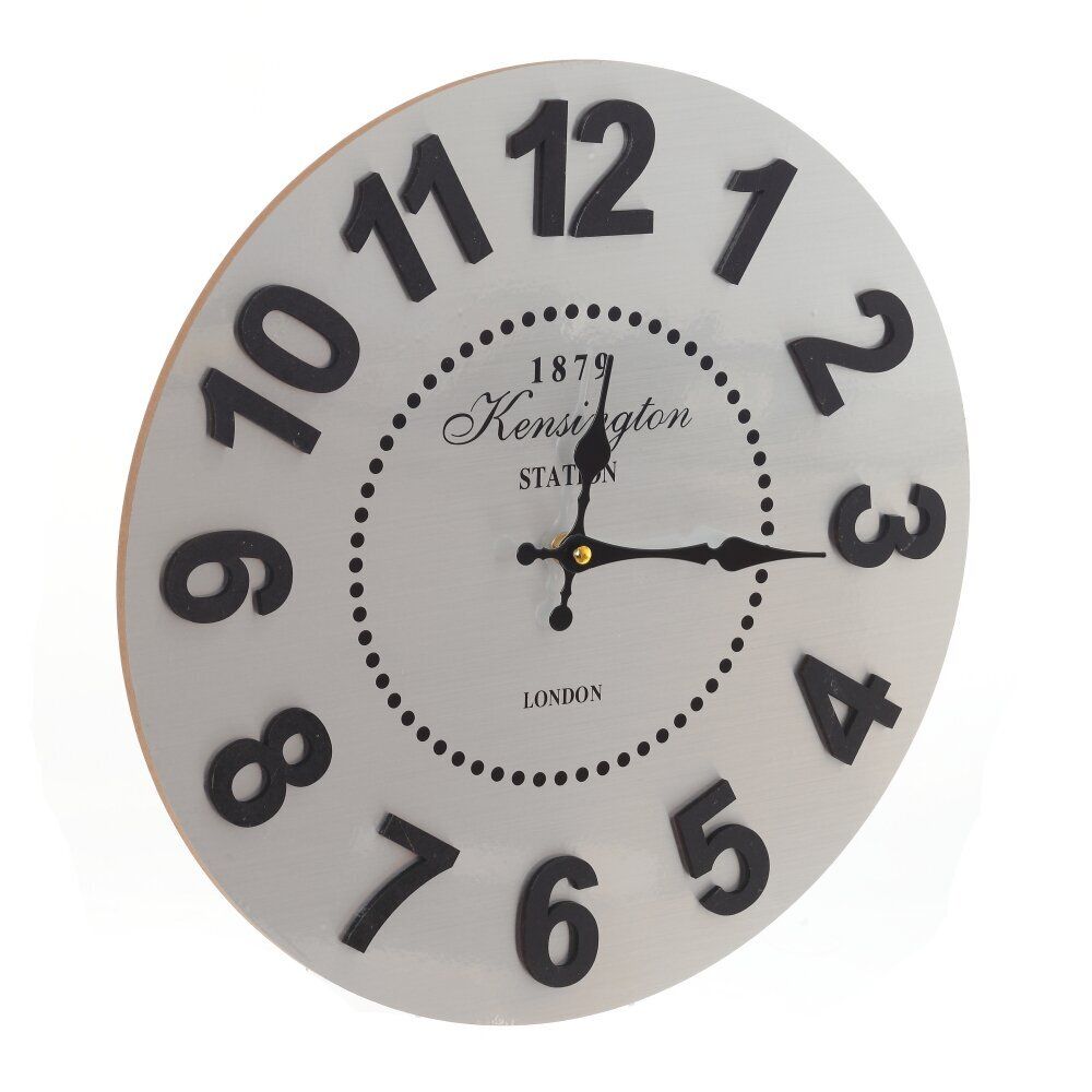 GAEM Часы настенные декоративные, L40 W1,5 H40 см, (1xАА не прилаг.)