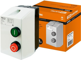 Контактор КМН10960 9А в оболочке  Ue=220В/АС3 IP54 TDM SQ0709-0001