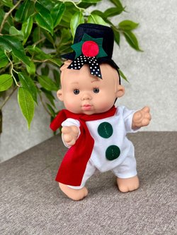 Пупс Marina and Pau 26 cм Nenote Christmas (2944A1)