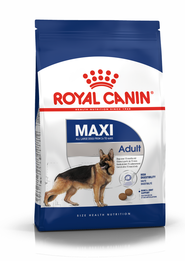 Royal Canin 15кг Maxi Adult Сухой корм для собак крупных пород