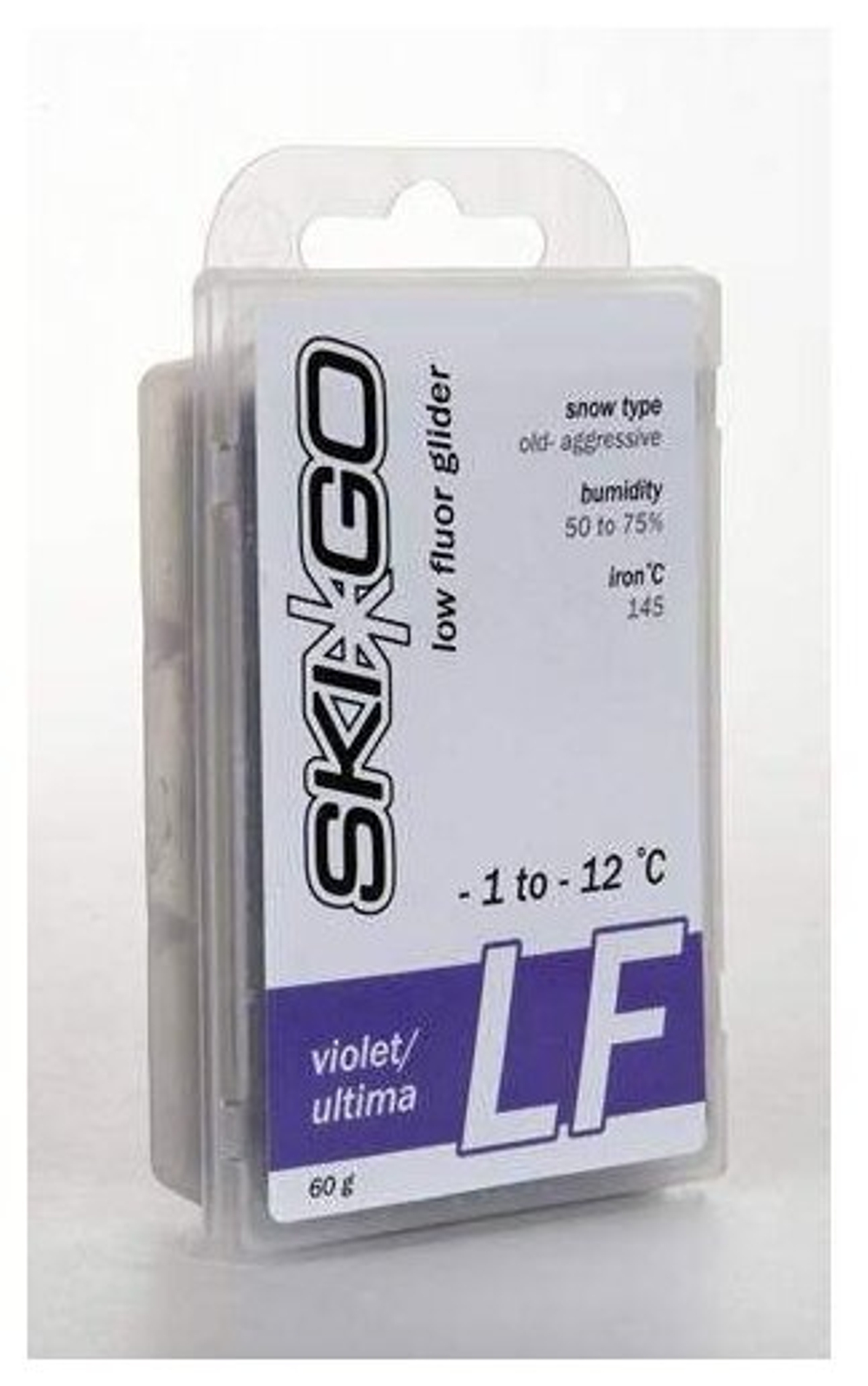 SkiGo  LF Violet -1 до -12°C (для жестк., абразивн. снега)