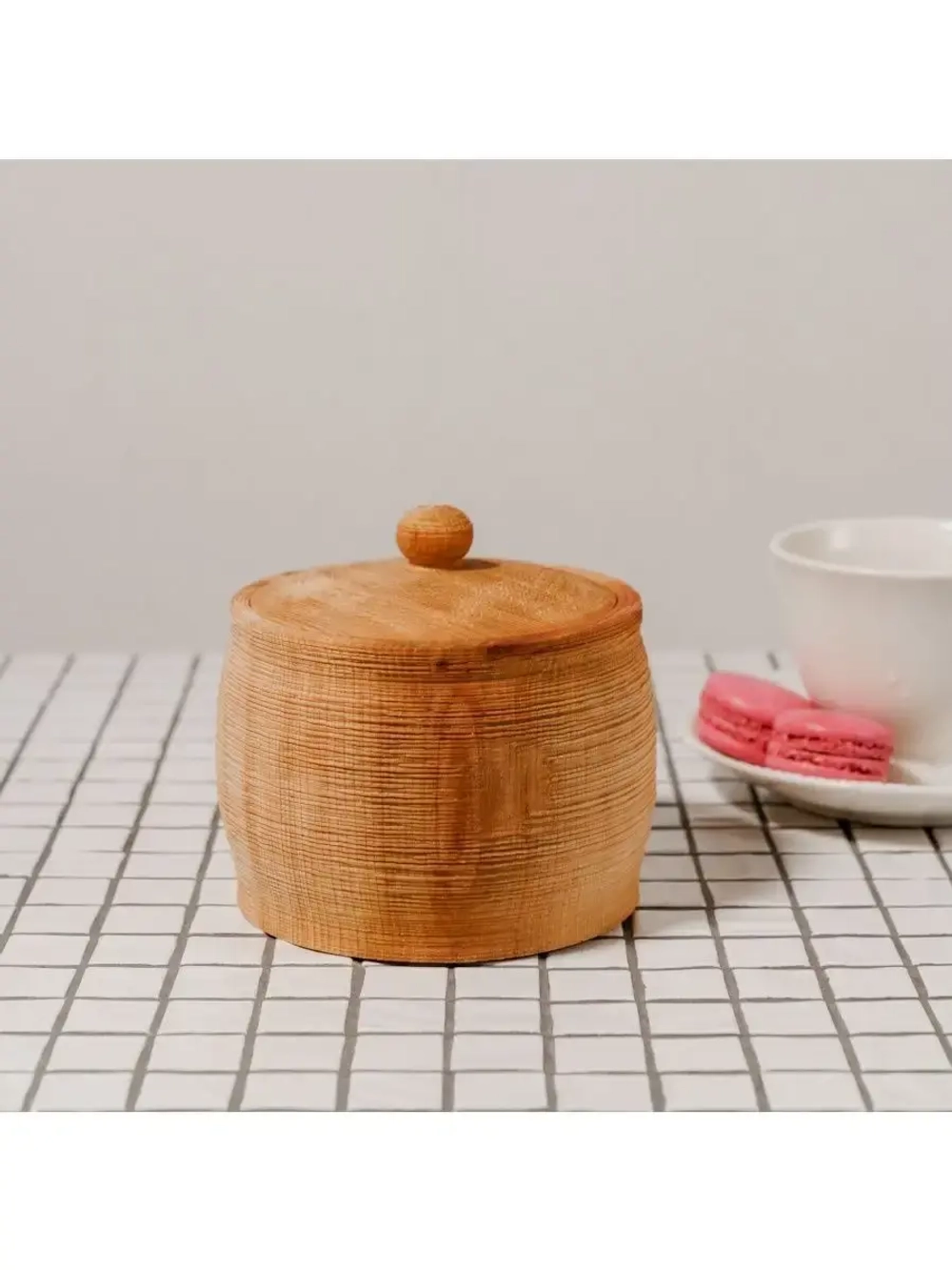 Сахарница деревянная для сахара, меда, соли или специй