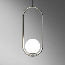 Подвесной Светильник Matthew Mccormick Hoop 50 Black Mila Pendant By Imperiumloft