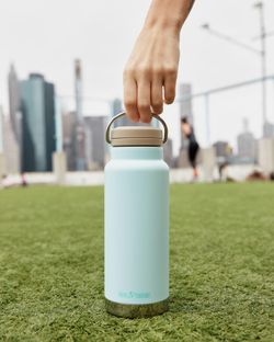 Термобутылка Klean Kanteen TKWide Twist Cap 32oz (946 мл) Blue Tint