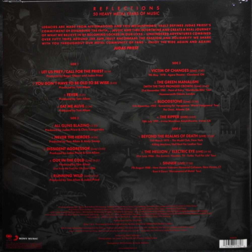 Judas Priest / Reflections - 50 Heavy Metal Years Of Music (Coloured Vinyl)(2LP)
