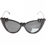 Очки карнавальные «Страшное очарование» (микс серебро и черный)