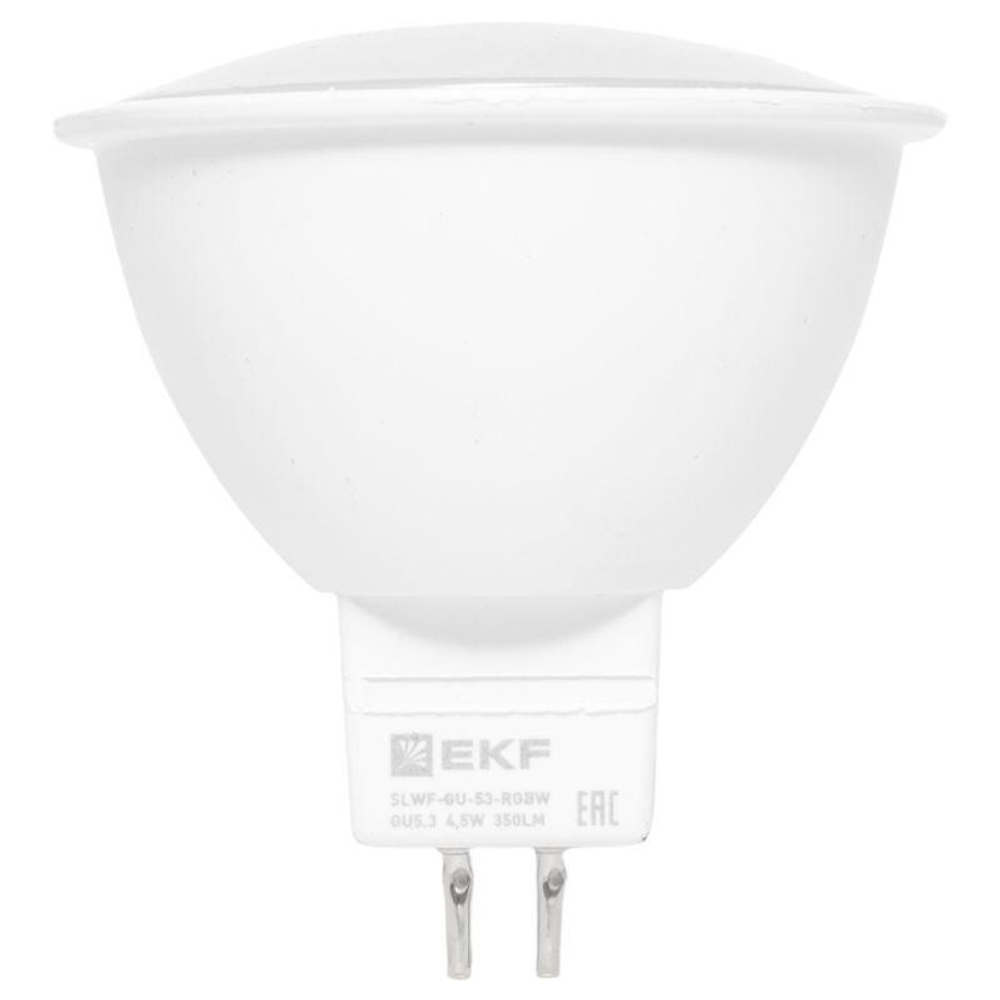 Лампа GU5.3 4.5W WIFI RGBW Умная Connect EKF slwf-gu-53-rgbw