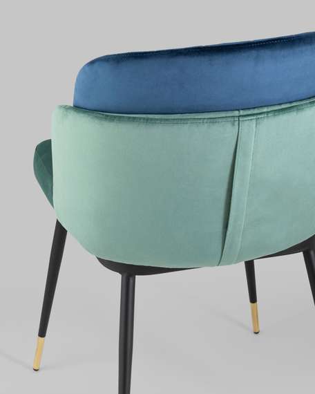 Стул Penn синий/мятный