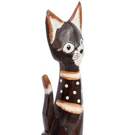 Decor and Gift 99-149 Статуэтка «Кошка» 30 см (албезия, о.Бали)
