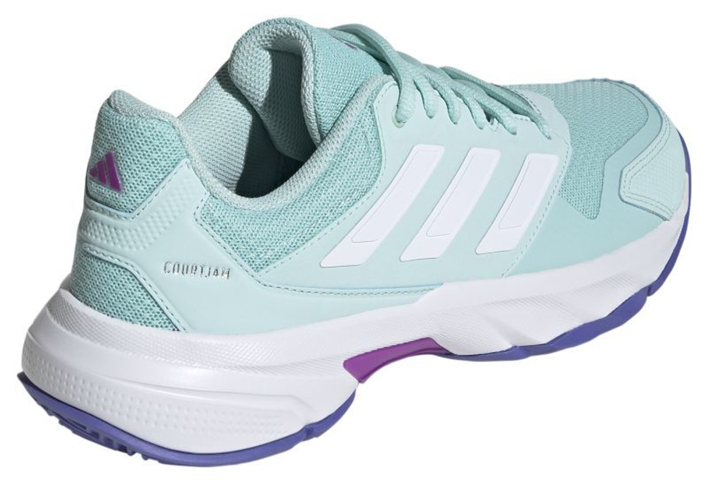 Женские Кроссовки теннисные Adidas CourtJam Control 3 W - Мятный