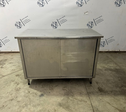 Стол-купе из нержавеющей стали 1200х630х860 без борта