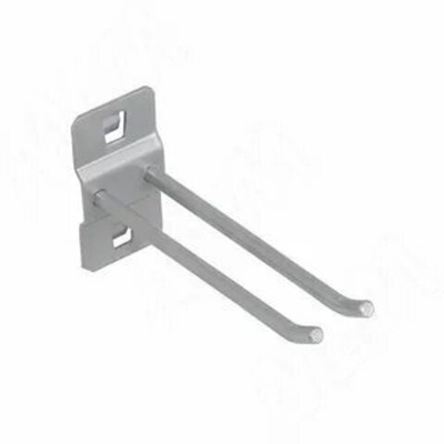 Крючок двойной (L=100 мм, B=15 мм) Home Space, цвета разные