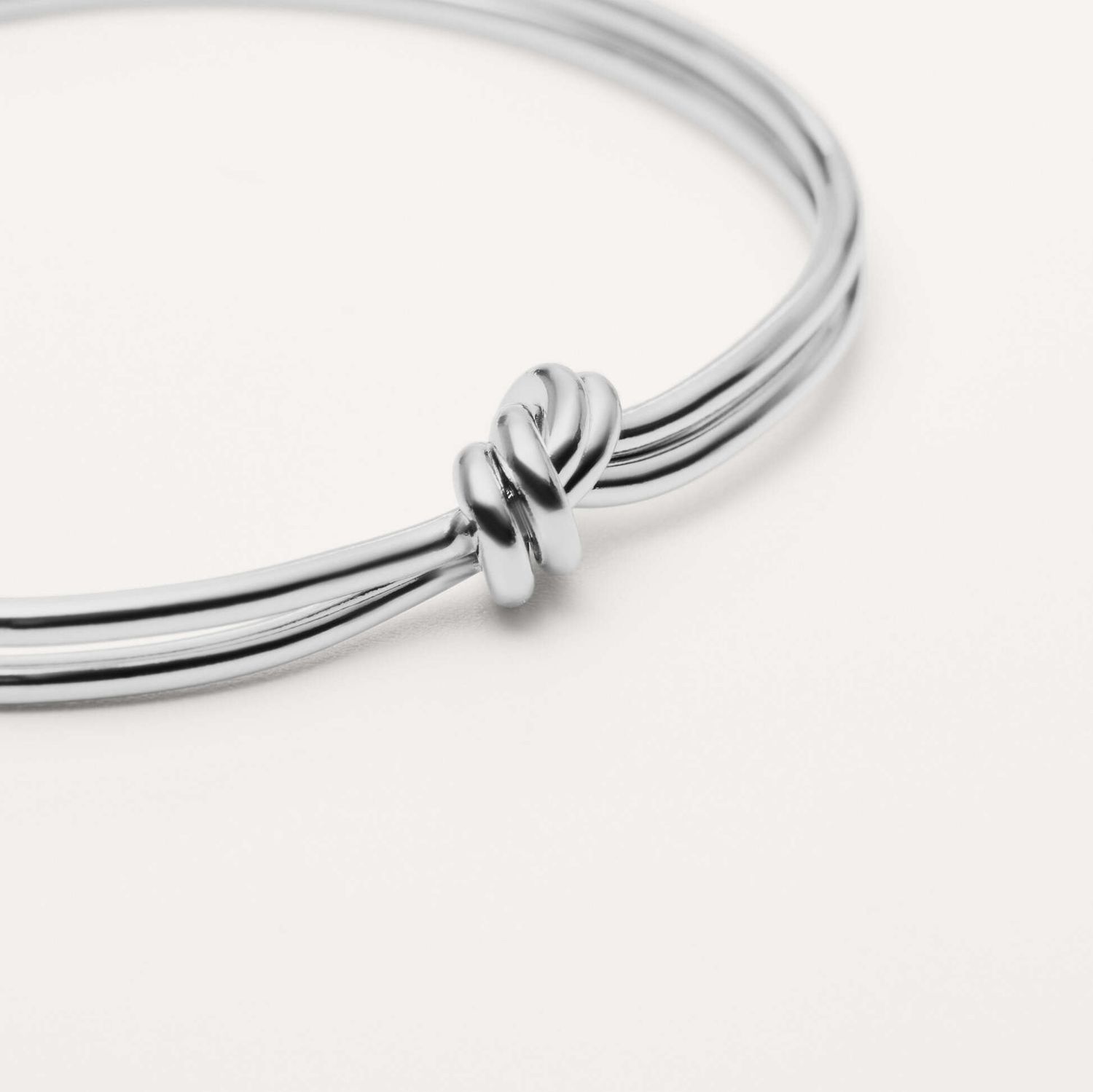 Браслет Double Bundle Up Bracelet - Silver