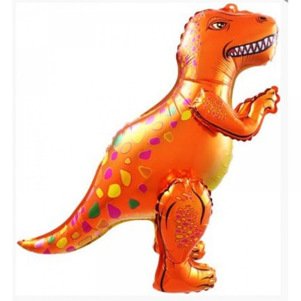 К Ходячая Фигура Динозавр Аллозавр Оранжевый (25&#39;&#39;/64 см)
