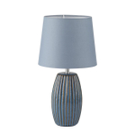 8123/1T COMFI LN26 476 синий, керамика/текстиль Настольная лампа E27 1*60W 220V LAPUNA