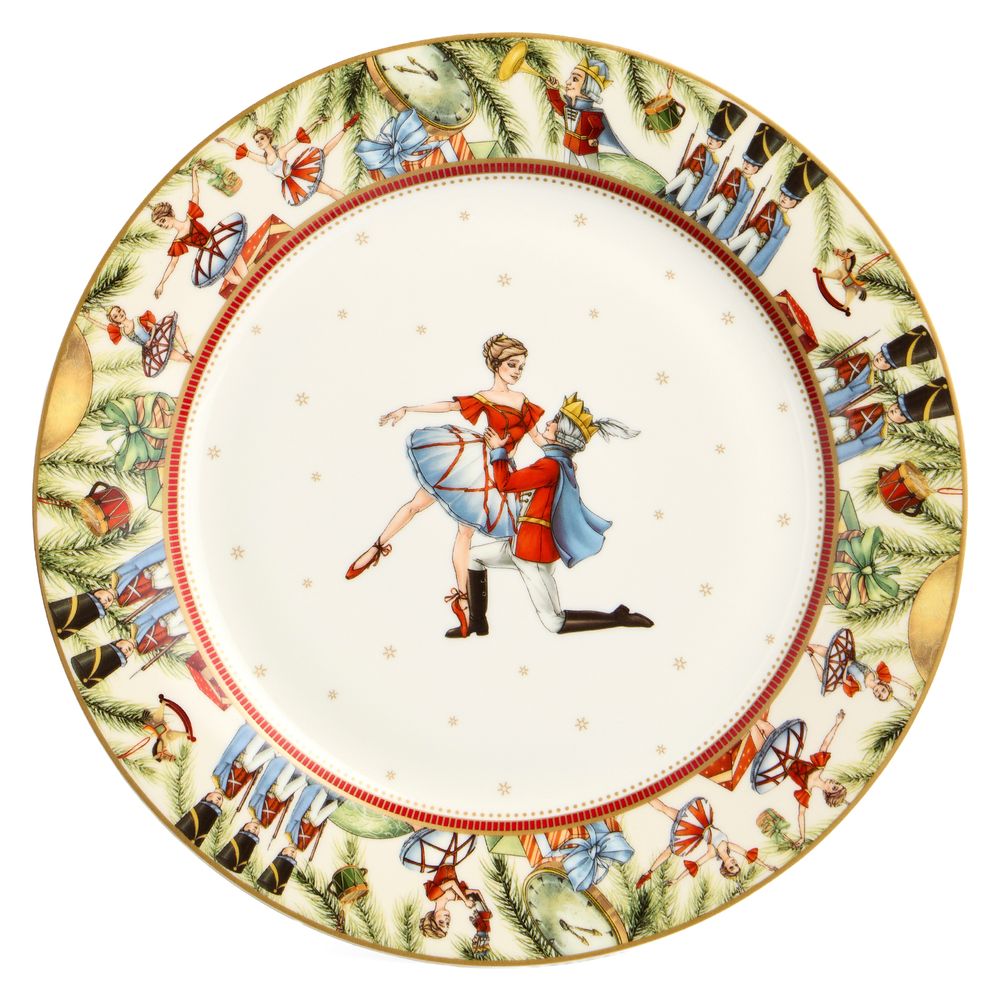 НАБОР ТАРЕЛОК ОБЕДЕННЫХ LEFARD "ЩЕЛКУНЧИК" 2 ШТ. 27 СМ (КОР=9НАБ.)