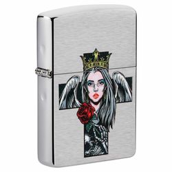 Зажигалка Zippo Cross Queen and skull (49262)