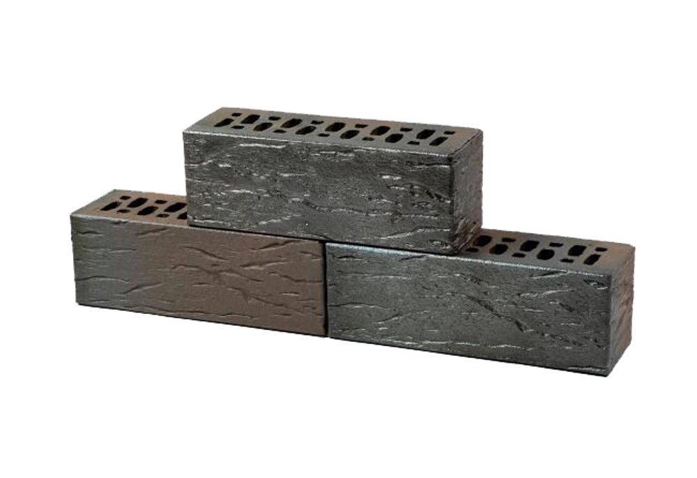 «Пятый элемент», 0.9НФ «Мюнхен» 250х85х88, “Евро утолщённый пустотелый” Флэш руст - Кирпич лицевой керамический пустотелый