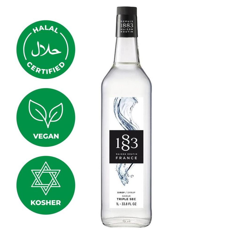 Сироп Трипл Сек 1л 1883 Maison Routin