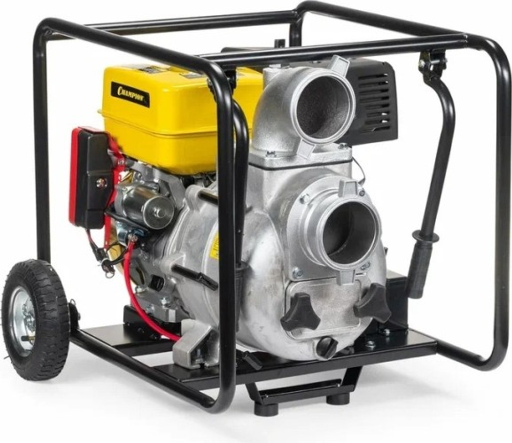 Мотопомпа бензиновая CHAMPION GTP101E для грязной воды