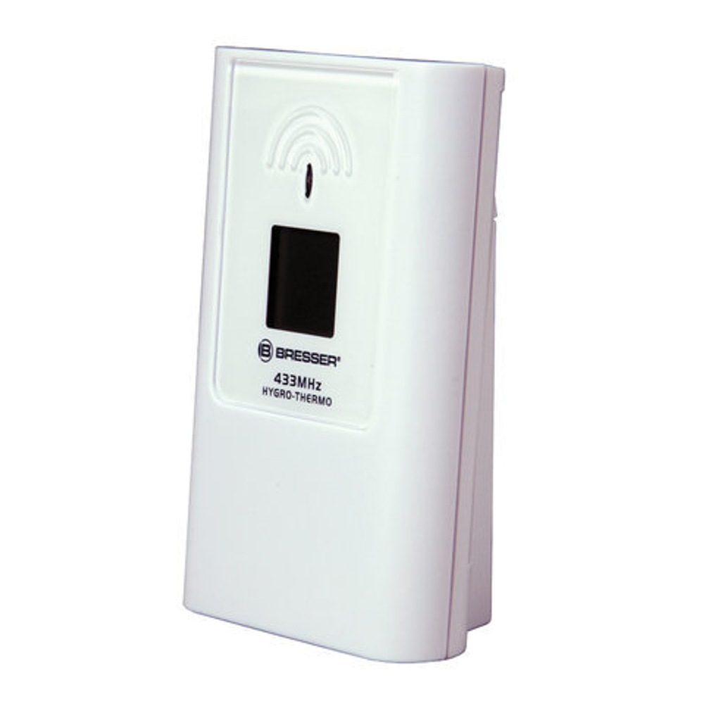 Метеостанция BRESSER TemeoTrend LG, термодатчик, гигрометр, часы, будильник, черный, 73266