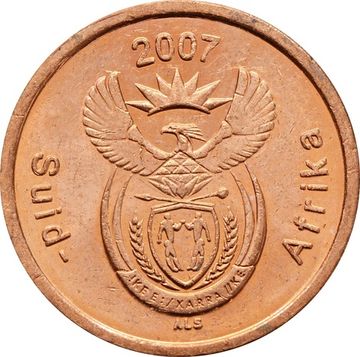 5 центов 2007 ЮАР