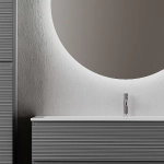 Тумба с раковиной Sancos Folk 120 FL120GS Grey soft
