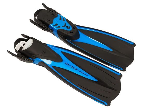 Ласты TUSA Imprex Duo регулируемые черный/синий