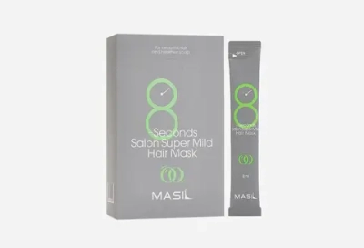 MASIL Восстанавливающая маска для ослабленных волос 8 Seconds Salon Super Mild Hair Mask (8 мл)