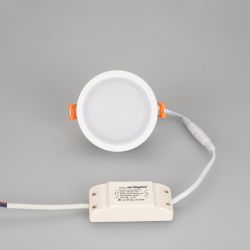 Светодиодная панель LTD-95SOL-10W Warm White (Arlight, IP44 Пластик, 3 года) 017985