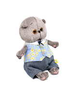 Мягкая игрушка Кот Басик в жилете и брюках 20 см BB-151