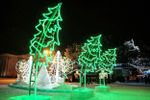 Светодиодная конструкция «Ель склонившаяся»