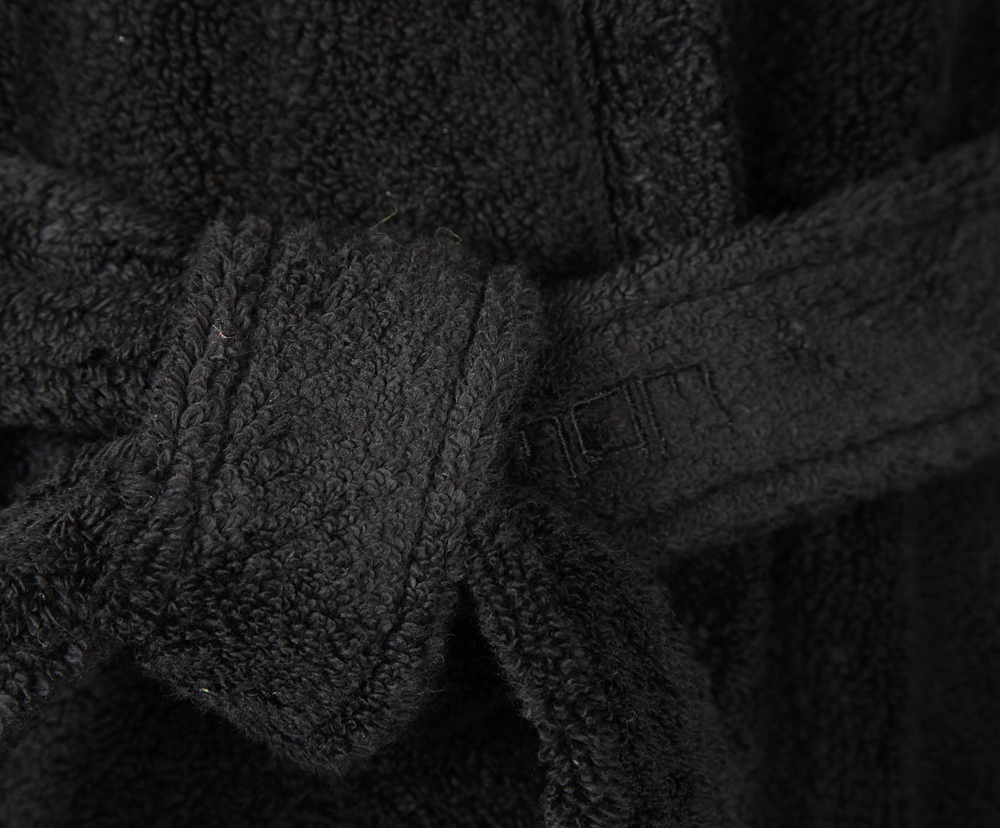 Халат махровый Hamam Hanim&Sultan черный ирис