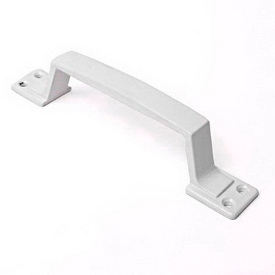 Ручка скобка Д-град РС  100.01  прямая белая