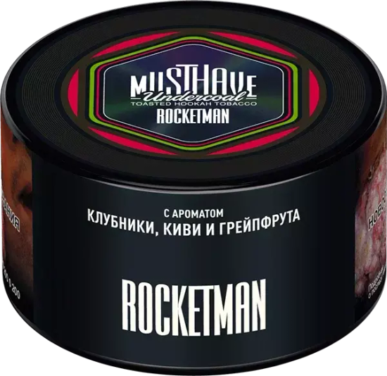 Табак для кальяна Must Have Undercoal 25г Rocketman (Клубника Киви Грейпфрут)