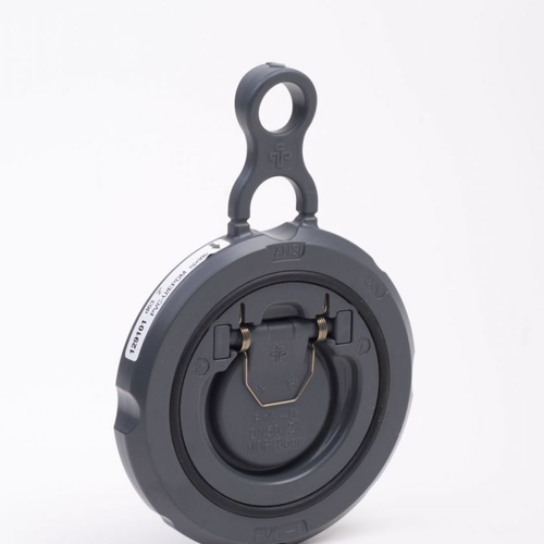 Обратный клапан ПВХ (НПВХ) одностворчатый межфланцевый под клей, (Ру6-10), PLIMAT, Португалия