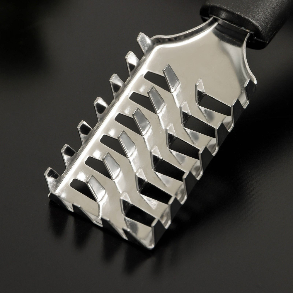 Рыбочистка Доляна «На века», 18,5 см, цвет чёрный