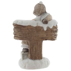 GAEM Фигурка декоративная с подсветкой "Дети", L29 W17 H42 см